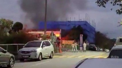 충남 청양 애경화학공장 화재 진화..."유해 물질 유출 없어" / YTN