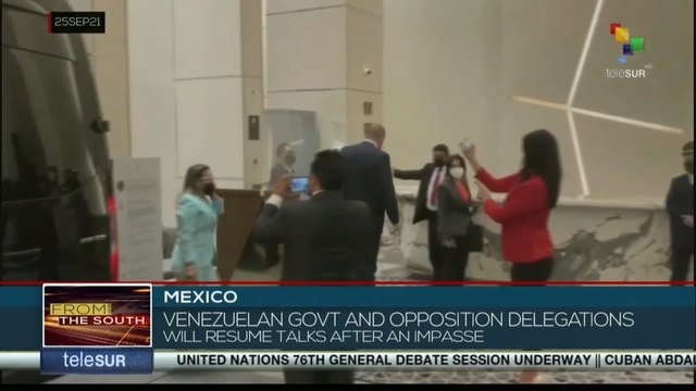 Venezuelan government and oppositions resume dialogues