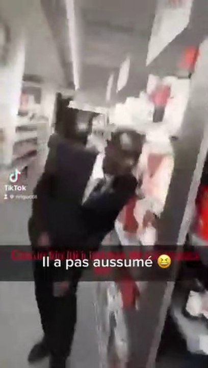 Agent de sécurité griller