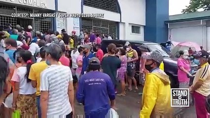 Mga senior citizen, dumagsa sa Delpan para sa ayuda | Stand for Truth