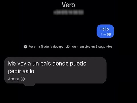 Verónica Saldaña, madre de los mellizos desaparecidos: me voy a un país donde puedo pedir asilo