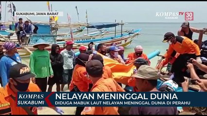 Diduga Mabuk Laut Nelayan Meninggal Dunia Di Perahu