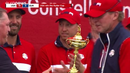Estados Unidos reconquistam "Ryder Cup" à Europa