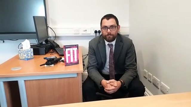 Dream come true as English teacher sees his first novel published