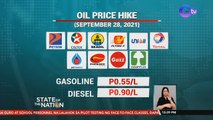 Magkakaroon ng taas-presyo ang mga produktong petrolyo sa ika-limang sunod na linggo | SONA