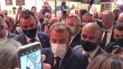 Fransa Cumhurbaşkanı Macron'a "yumurtalı" saldırıSaldırgan gözaltına alındı