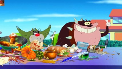 Oggy and the cockroaches time to relex oh! - Attack in the dark room