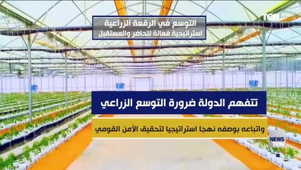 التوسع في الرقعة الزراعية.. استراتيجية فعالة للحاضر والمستقبل