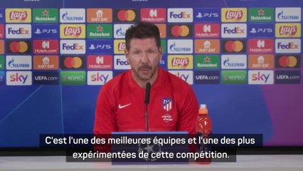 Groupe B - Simeone : "C'est toujours fantastique de rejouer contre Milan"