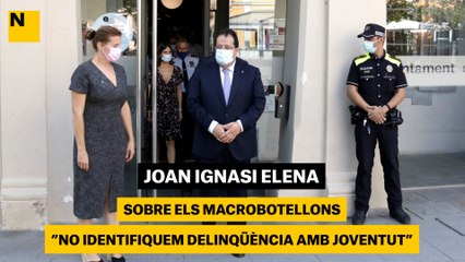 Elena, sobre els macrobotellons: "No identifiquem delinqüència amb joventut"