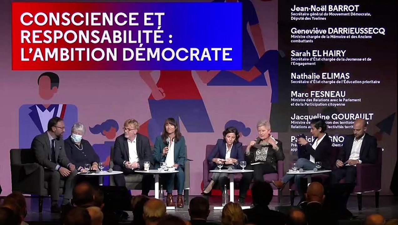 Conscience et responsabilité, l'ambition démocrate - UR2021