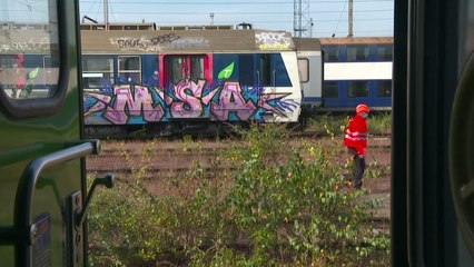 En Normandie, une seconde vie pour les rames d'un cimetière de trains