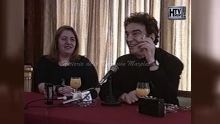 ALFREDO ALCON CONFERENCIA DE PRENSA TEATRO AUDITORIUM MAR DEL PLATA 13-12-1996