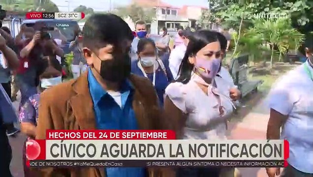 Cívicos piden la renuncia de los ministros de Gobierno y de Justicia tras hechos del 24 de septiembre