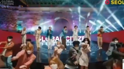 BTS, Elton John Perform at Global Citizen