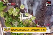 Volcán Cumbre Vieja: La Palma es declarada zona catastrófica y lava sigue avanzando al mar