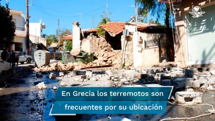 Así fue el sismo de 5.8 grados en Grecia