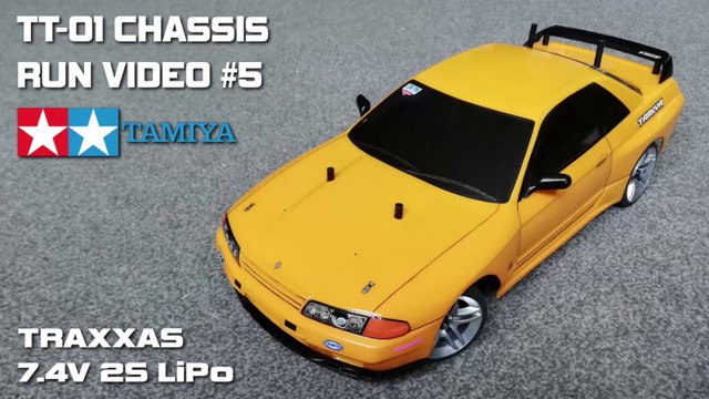 Tamiya TT-01 - Run Video #5 (2S LiPo) Uh-Oh #2
