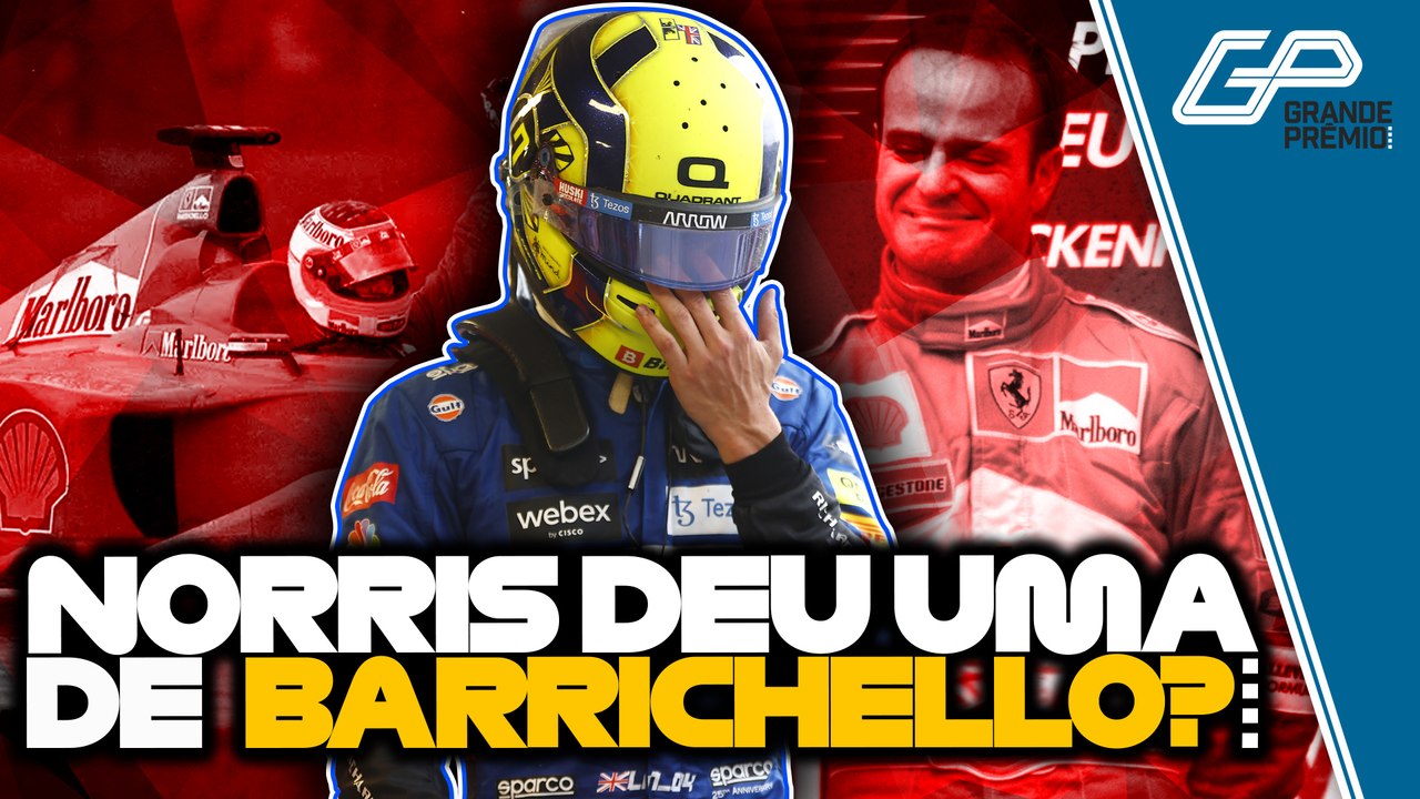 COMO NORRIS NO GP DA RÚSSIA DE F1 LEMBROU BARRICHELLO NO GP DA ALEMANHA 2000