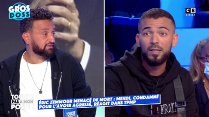 Mehdi, agresseur d'Eric Zemmour en 2020 : "Je reçois des menaces de mort"