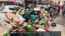 Marseille : les éboueurs en grève dans toute la métropole