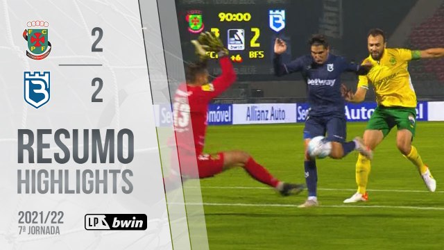 Highlights: Paços de Ferreira 2-2 Belenenses SAD (Liga 21/22 #7)