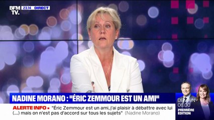 Nadine Morano: "Je pense qu'on peut gagner" l'élection présidentielle