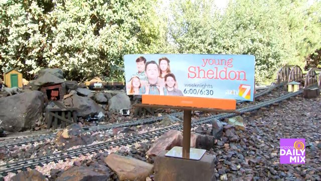 Bazinga! It’s young Sheldon and the Central Arizona Model Railroad Club