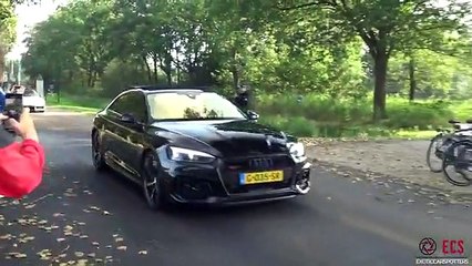 Descargar video: Sportscars Accelerating - Capristo RS Q8- Manhart M2- Akrapovic 992 Turbo S- M3 G80- Brabus C63 S