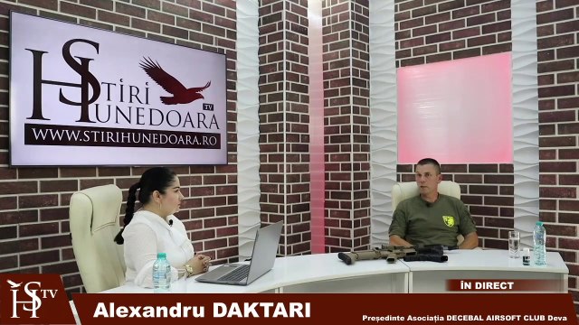 Emisiune Cu adevărul pe masă - Despre Airsoft cu Alexandru Daktari