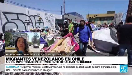 Informe desde Santiago: abren investigaciones por violento desalojo en Iquique