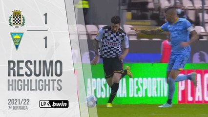 Highlights: Boavista 1-1 Estoril Praia (Liga 21/22 #7)