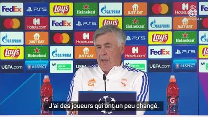 Groupe D - Ancelotti : “Je n'aime pas comparer cette équipe avec celle de Zizou”