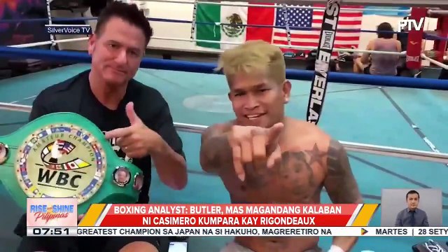 SPORTS BALITA | Boxing Analyst: Butler, mas magandang kalaban ni Casimero kumpara kay Rigondeaux