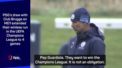 Video herunterladen: PSG v Manchester City - who will make a Champions League statement in Paris?