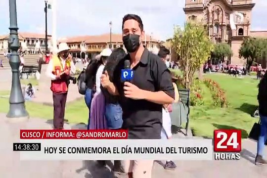 Turistas extranjeros y nacionales visitan Cusco en el Día Internacional del Turismo
