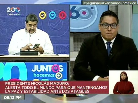 Jefe de estado Nicolás Maduro destacó los avances que se han logrado en la Mesa de Diálogo en México