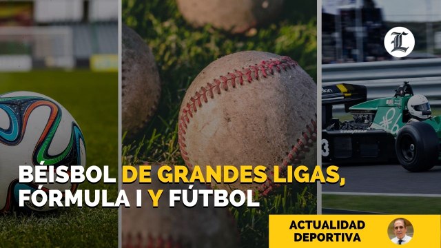 Béisbol de Grandes Ligas, Formula I y fútbol