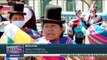 Bolivia: Campesinos e indígenas realizan actos de desagravio a bandera nacional Wiphala