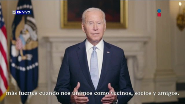 Felicitaciones de Joe Biden a México