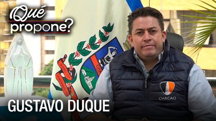 ¿Qué propone? | Gustavo Duque para la Alcaldía de Chacao - VPItv