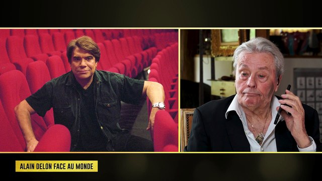 Alain Delon et Bernard Tapie