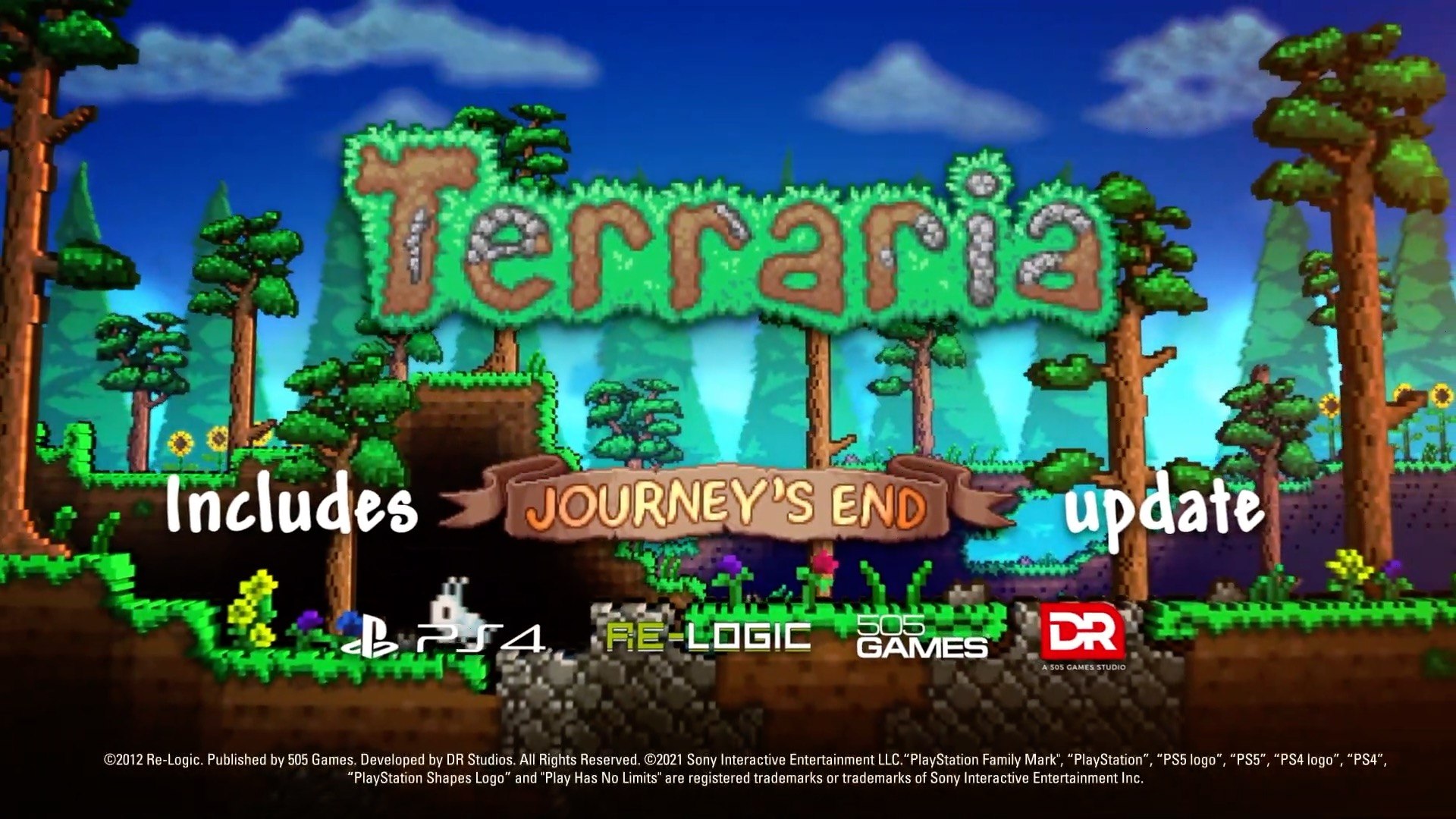 ⁣Terraria - Journeys End Update PS4