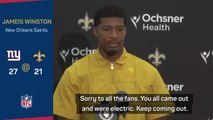 Winston apologises to Saints fans after Giants defeat