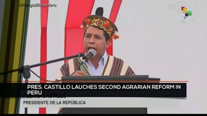 FTS 82:30 04-10: Pres. Castillo launches second Agrarian Reform in Peru