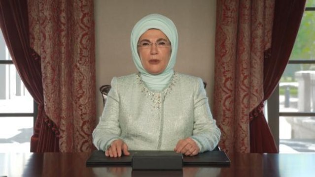 Emine Erdoğan, BM-HABITAT'ın Dünya Habitat Günü etkinliğine video mesaj gönderdi