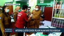 Antisipasi Klaster Covid-19, Pelajar Jalani Rapid Tes di Sekolah