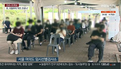 확산세에 검사소 북적…"다음달 연휴도 걱정"
