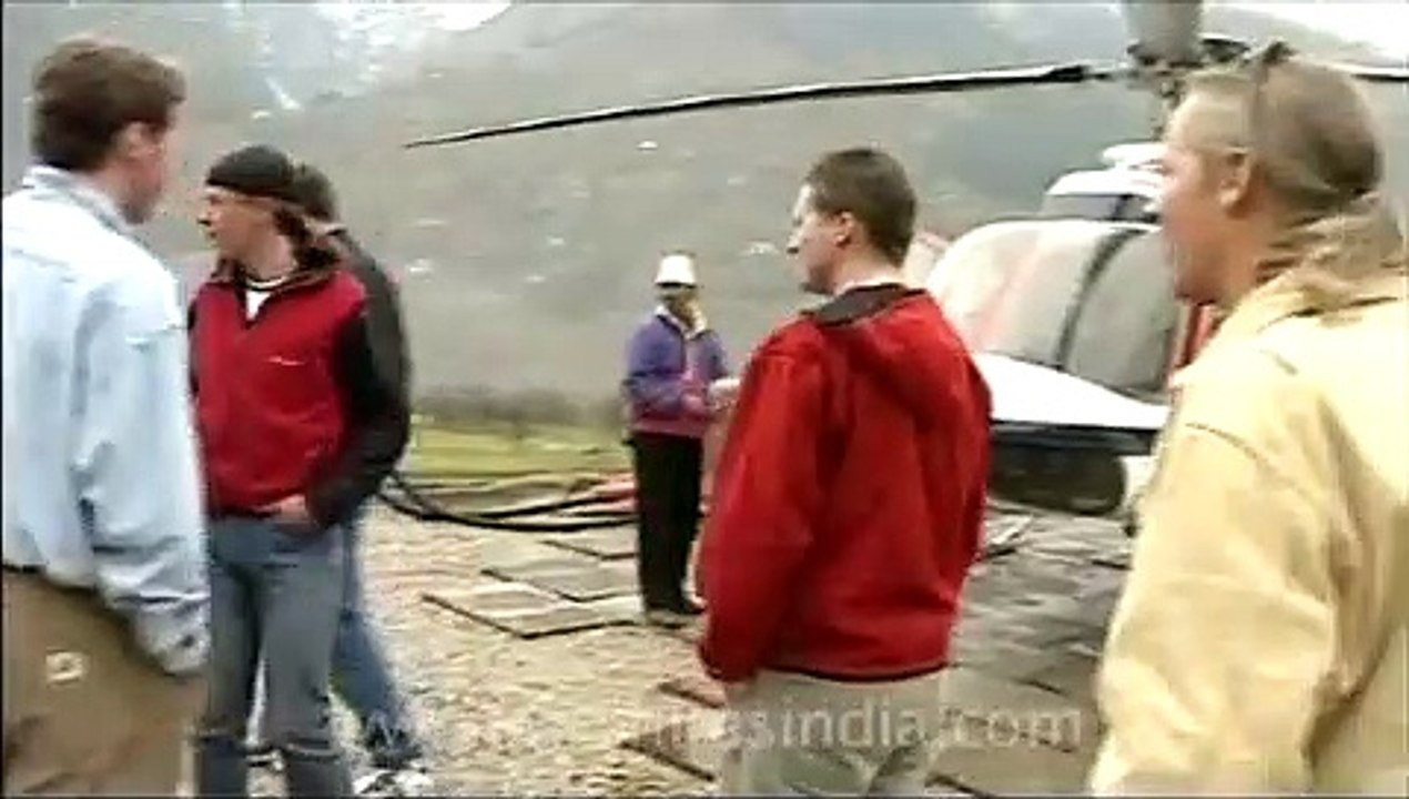 Heli skiing excitement in the Himalayas!