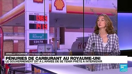 Pénurie de carburant au Royaume-Uni : une crise qui impacte de nombreux secteurs
